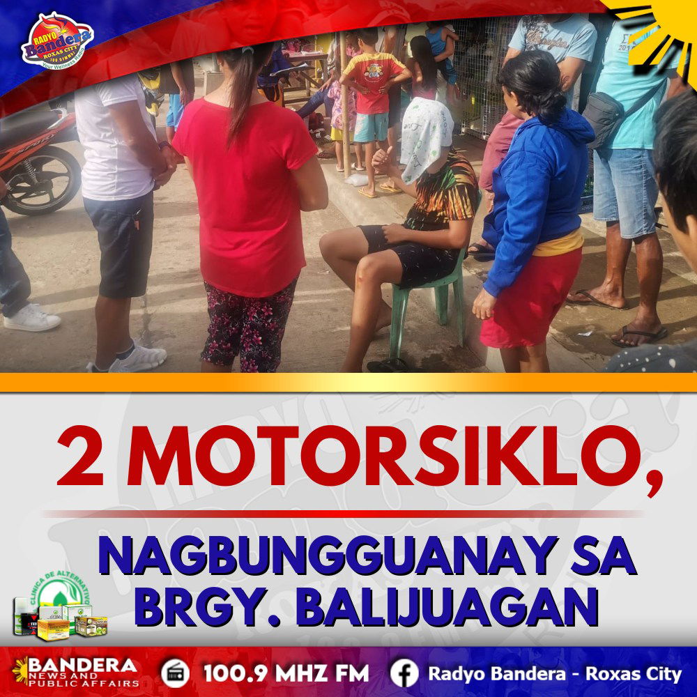 2 MOTORSIKLO, NAGBUNGGUANAY SA BRGY. BALIJUAGAN