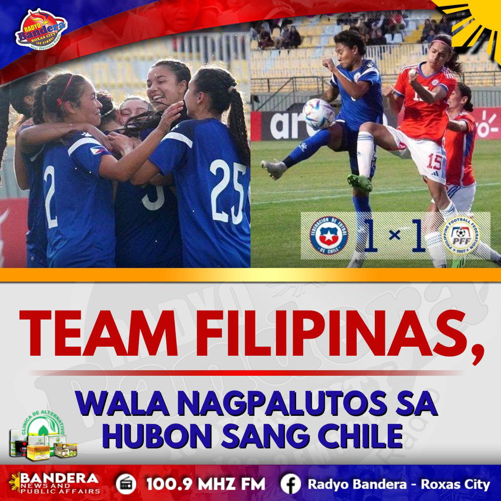 SPORTS | TEAM FILIPINAS, WALA NAGPALUTOS SA HUBON SANG CHILE