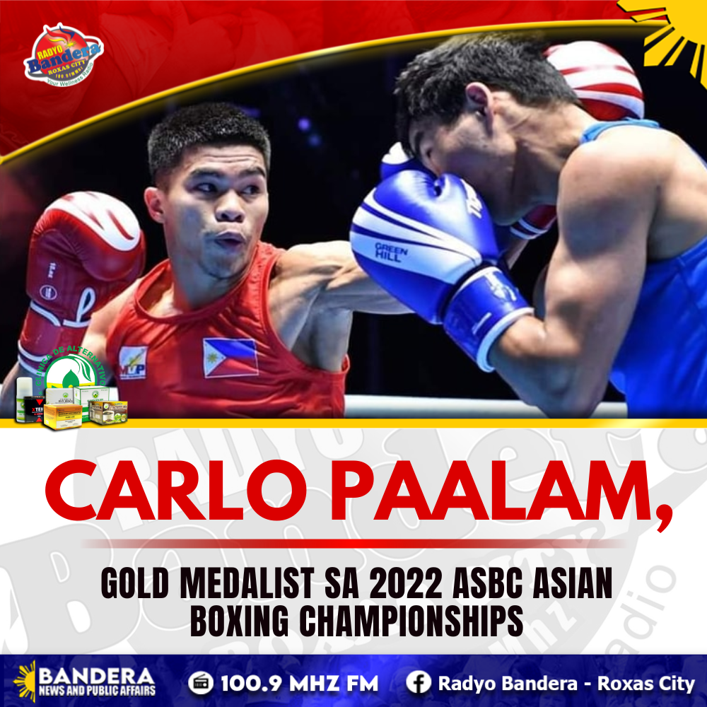 SPORTS | CARLO PAALAM, GOLD MEDALIST SA 2022 ASBC ASIAN BOXING CHAMPIONSHIPS