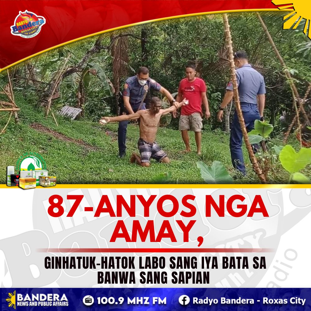 87-ANYOS NGA AMAY, GINHATUK-HATOK LABO SANG IYA BATA SA BANWA SANG SAPIAN