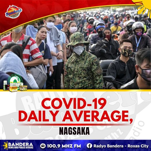 NATIONAL | COVID-19 DAILY AVERAGE, NAGSAKA