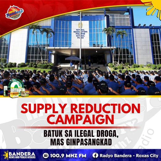 NATIONAL | SUPPLY REDUCTION CAMPAIGN BATUK SA ILEGAL DROGA, MAS GINPASANGKAD