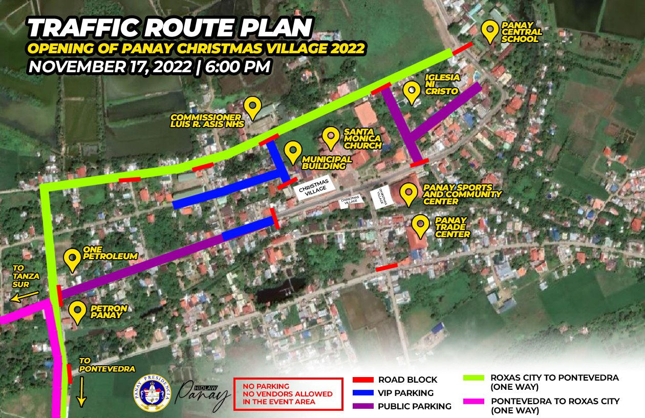 LOKAL | PILA KA KALYE SA BANWA SANG PANAY, TEMPORARYO NGA IGASARA SA PAGBUKAS SANG CHRISTMAS VILLAGE