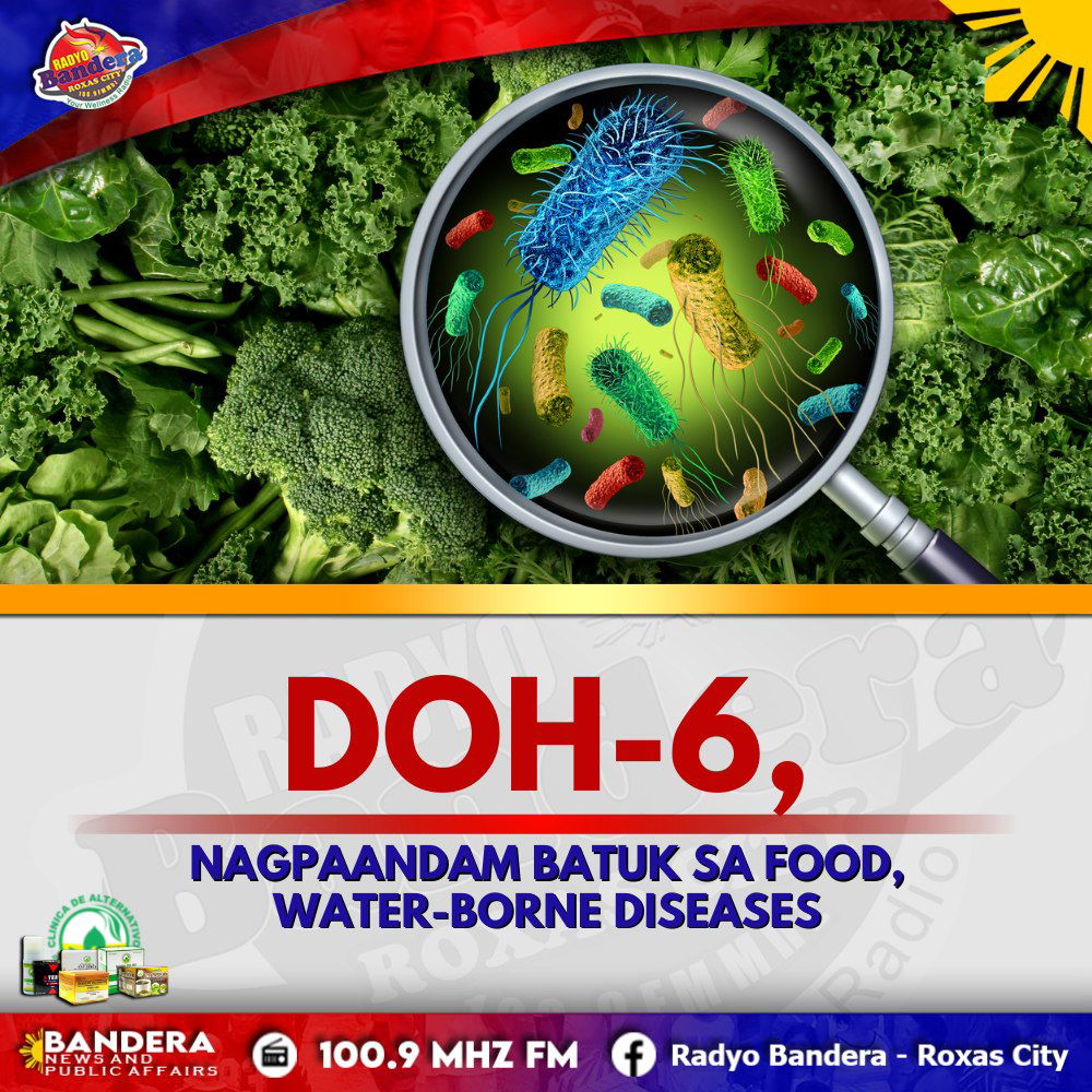 REGIONAL | DOH-6, NAGPAANDAM BATUK SA FOOD, WATER-BORNE DISEASES