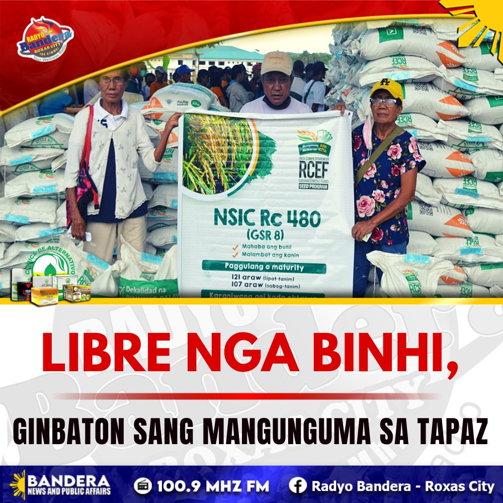 LIBRE NGA BINHI, GINBATON SANG MANGUNGUMA SA TAPAZ