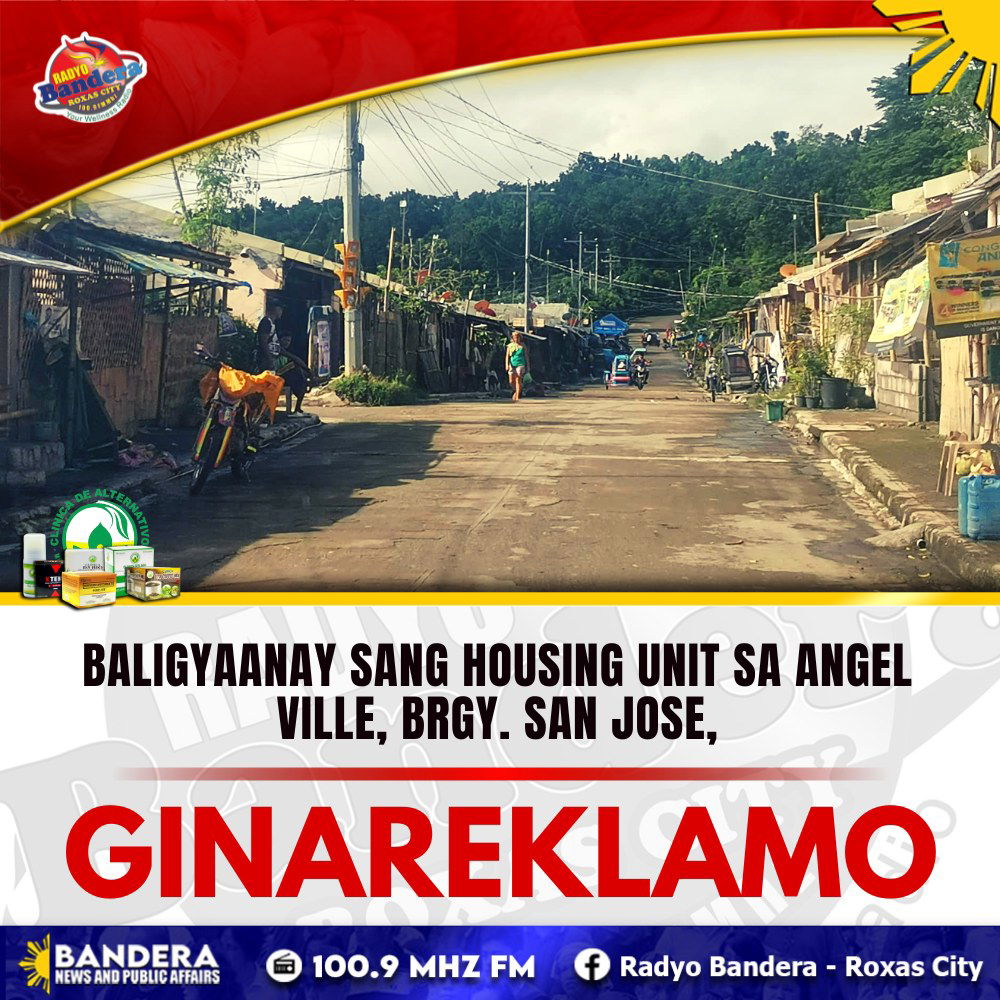 BALIGYAANAY SANG HOUSING UNIT SA ANGEL VILLE, BRGY. SAN JOSE, GINAREKLAM