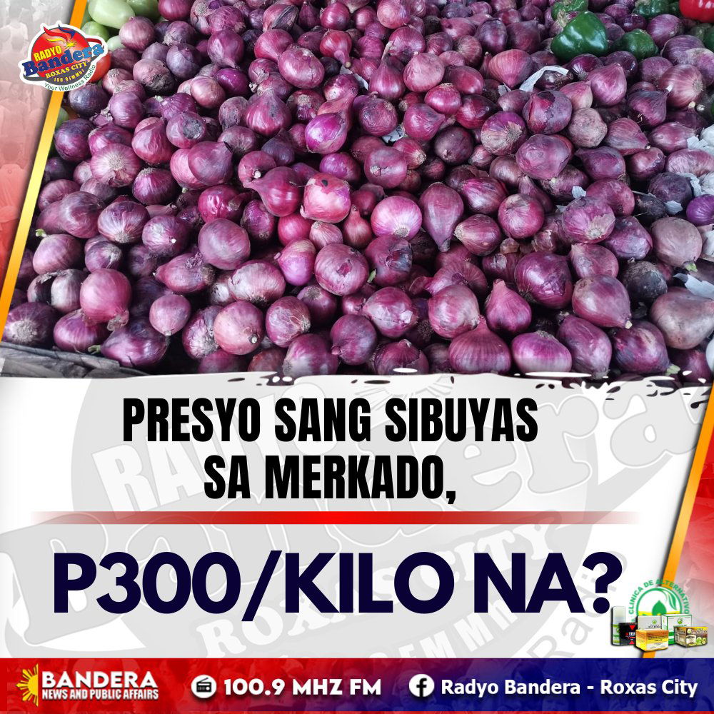 PRESYO SANG SIBUYAS SA MERKADO, P300/KILO NA?