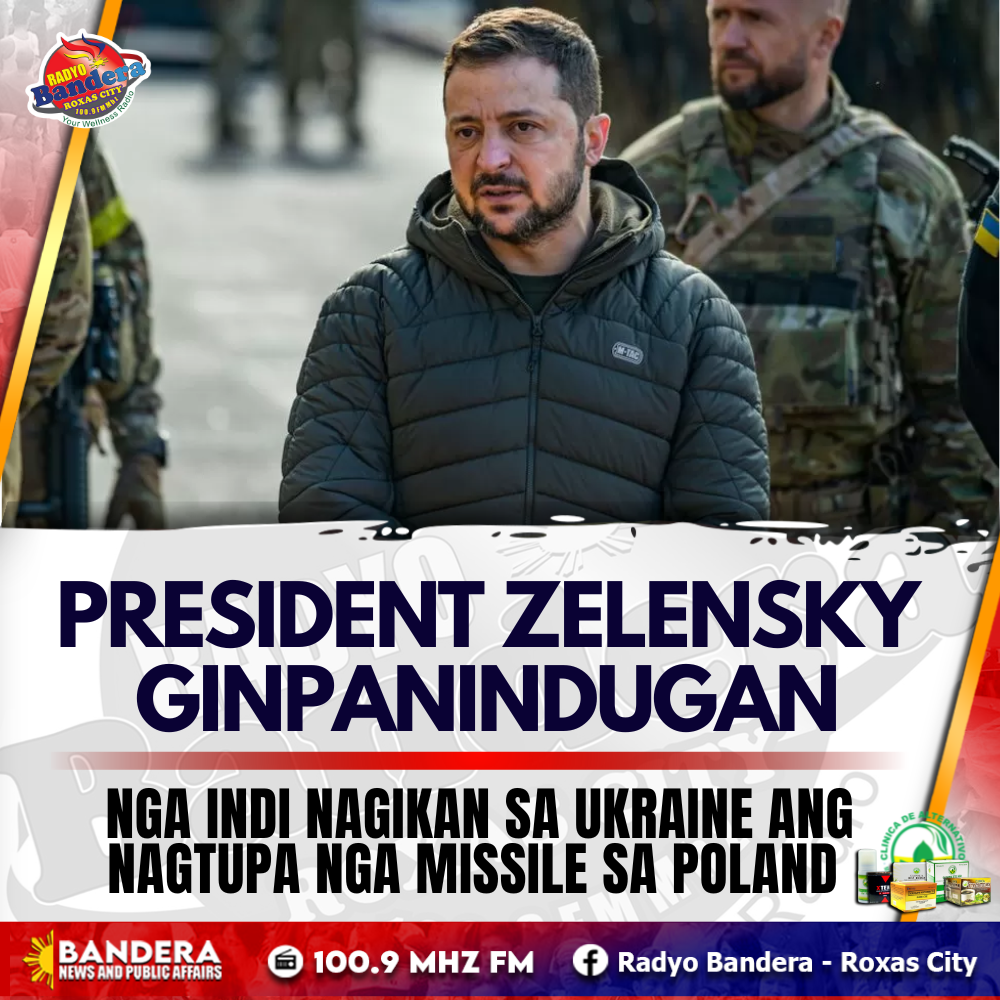 UKRAINE WAR: PRESIDENT ZELENSKY GINPANINDUGAN NGA INDI NAGIKAN SA UKRAINE ANG NAGTUPA NGA MISSILE SA POLAND