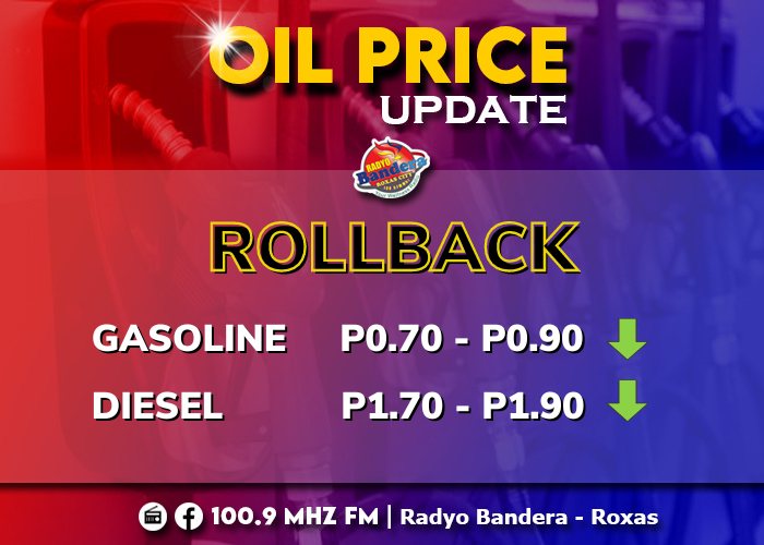 OIL PRICE UPDATE | ROLLBACK SA PRESYO SANG GATONG, LAUMAN