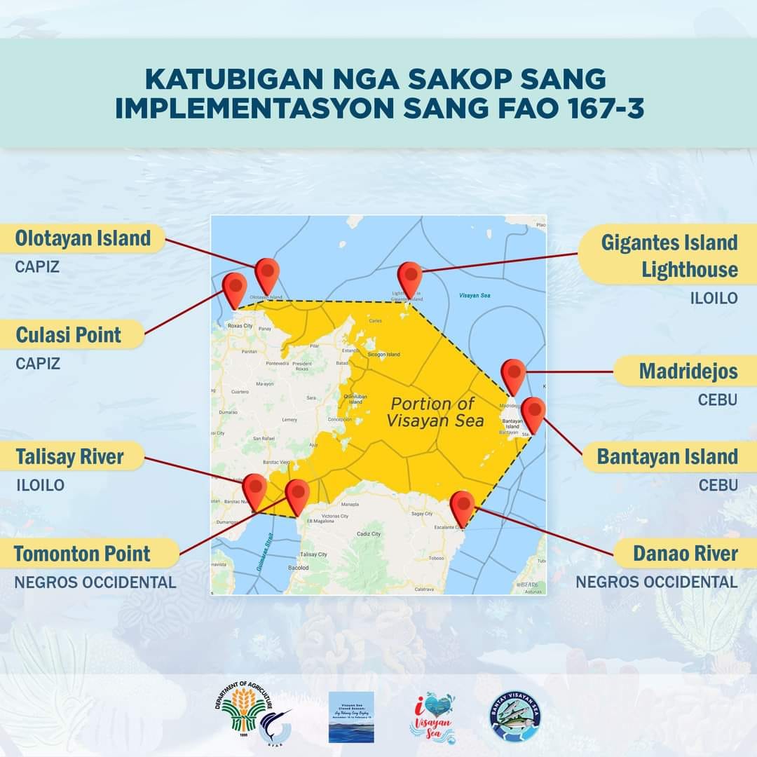 CLOSED SEASON SA KALALAWRAN SANG ROXAS CITY, TUBTOB MARSO 15