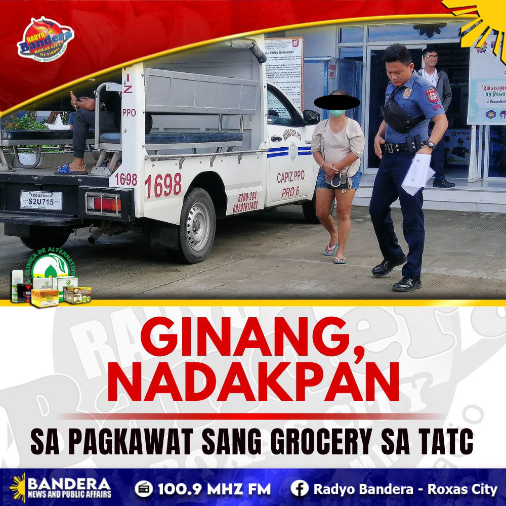 GINANG, NADAKPAN SA PAGKAWAT SANG GROCERY SA TATC