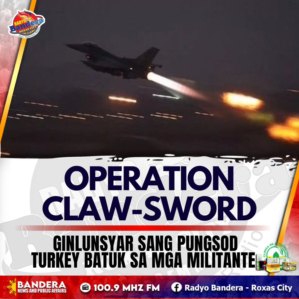 INTERNATIONAL | OPERATION CLAW-SWORD GINLUNSYAR SANG PUNGSOD TURKEY BATUK SA MGA MILITANTE