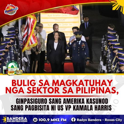 NATIONAL | BULIG SA MAGKATUHAY NGA SEKTOR SA PILIPINAS, GINPASIGURO SANG AMERIKA KASUNOD SANG PAGBISITA NI US VP KAMALA HARRIS