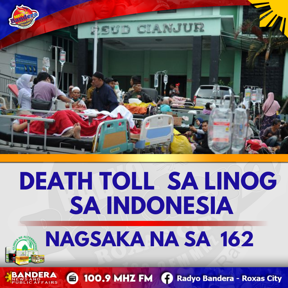 INTERNATIONAL | DEATH TOLL SA LINOG SA INDONESIA, NAGSAKA NA SA 162