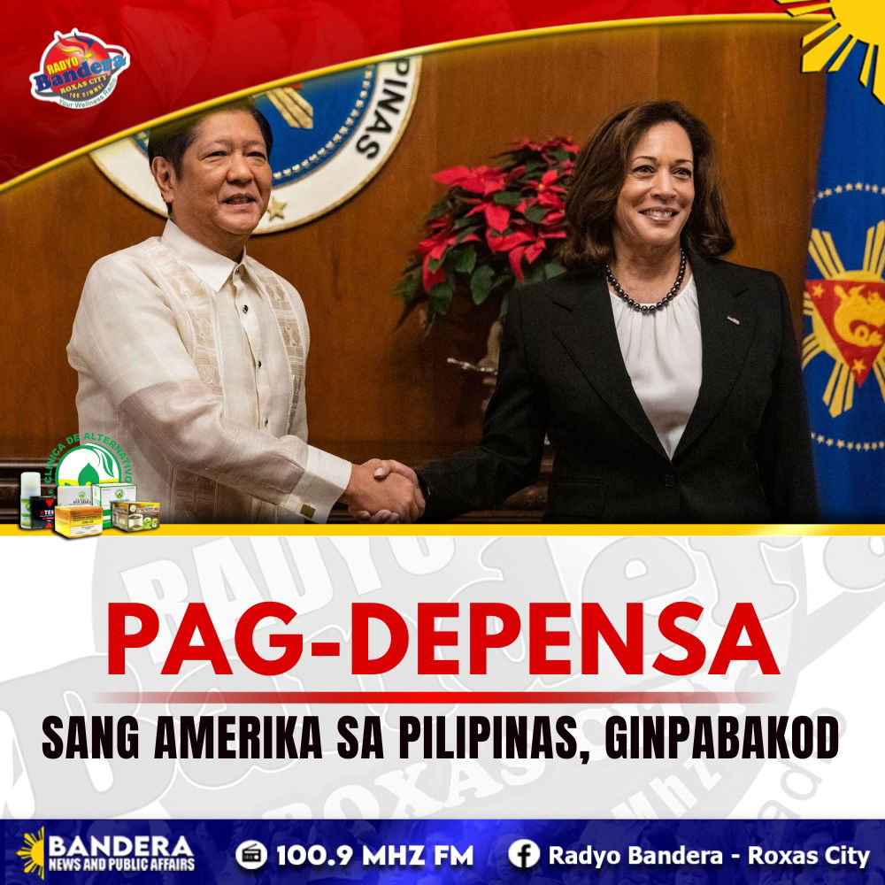 NATIONAL | PAG-DEPENSA SANG AMERIKA SA PILIPINAS, GINPABAKOD