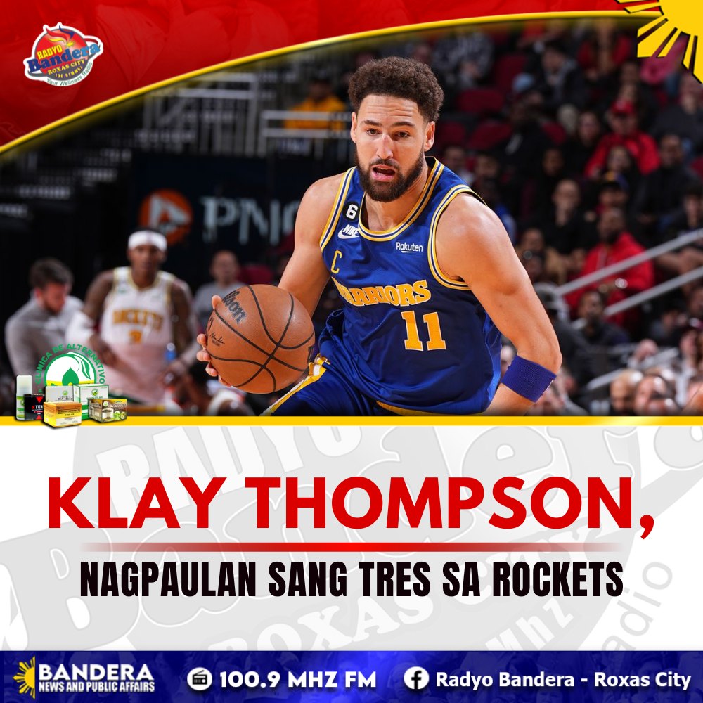 SPORTS | KLAY THOMPSON, NAGPAULAN SANG TRES SA ROCKETS