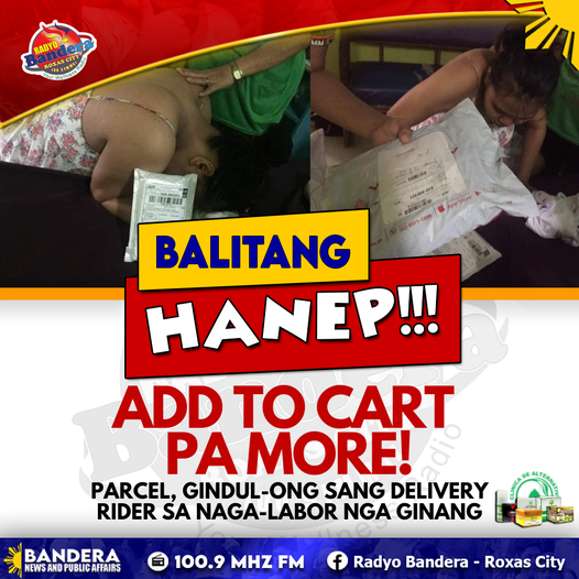 BALITANG HANEP | PARCEL, GINDUL-ONG SANG DELIVERY RIDER SA NAGA-LABOR NGA GINANG