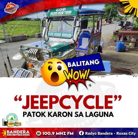 BALITANG WOW | “JEEPCYCLE” PATOK KARON SA LAGUNA