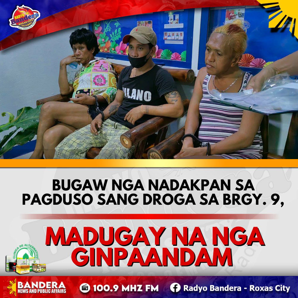 BUGAW NGA NADAKPAN SA PAGDUSO SANG DROGA SA BRGY. 9, MADUGAY NA NGA GINPAANDAM SANG BRGY. OPISYAL