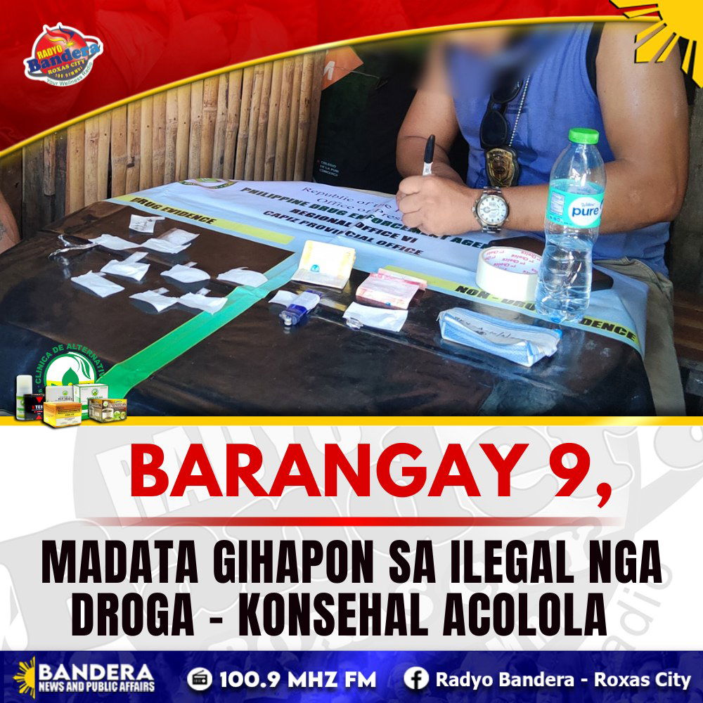 BARANGAY 9, MADATA GIHAPON SA ILEGAL NGA DROGA – KONSEHAL ACOLOLA