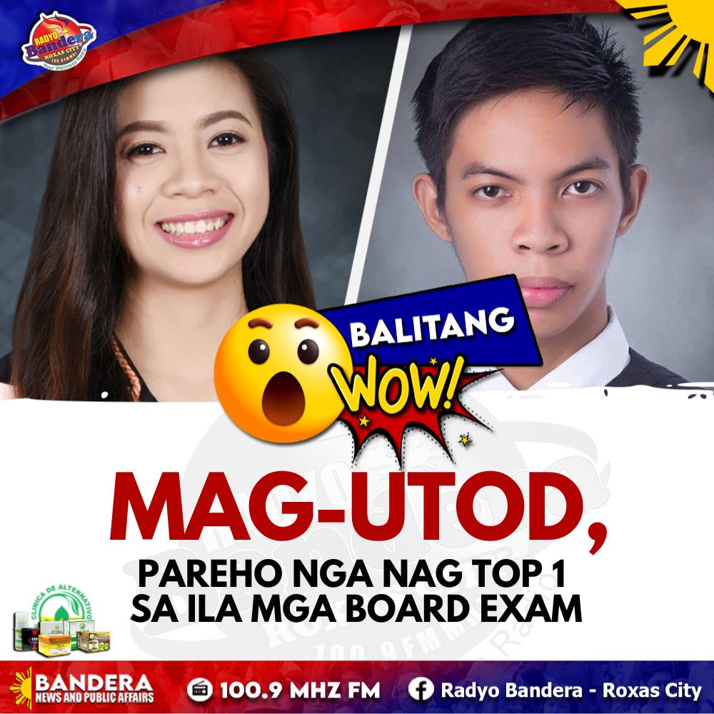 BALITANG WOW | MAG-UTOD, PAREHO NGA NAG TOP 1 SA ILA MGA BOARD EXAM