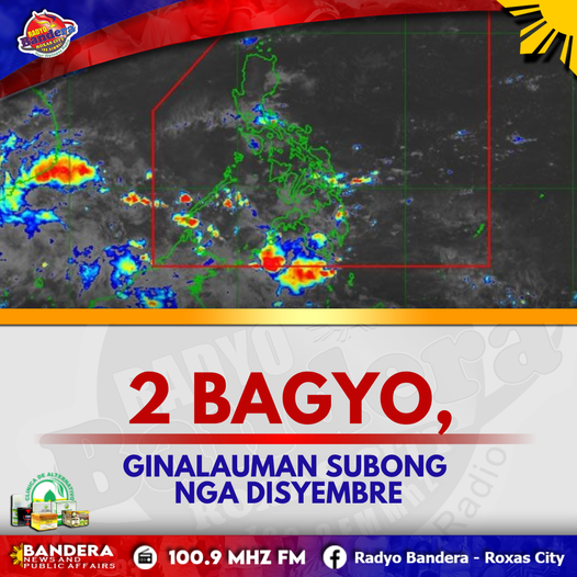 NATIONAL | 2 BAGYO, GINALAUMAN SUBONG NGA DISYEMBRE