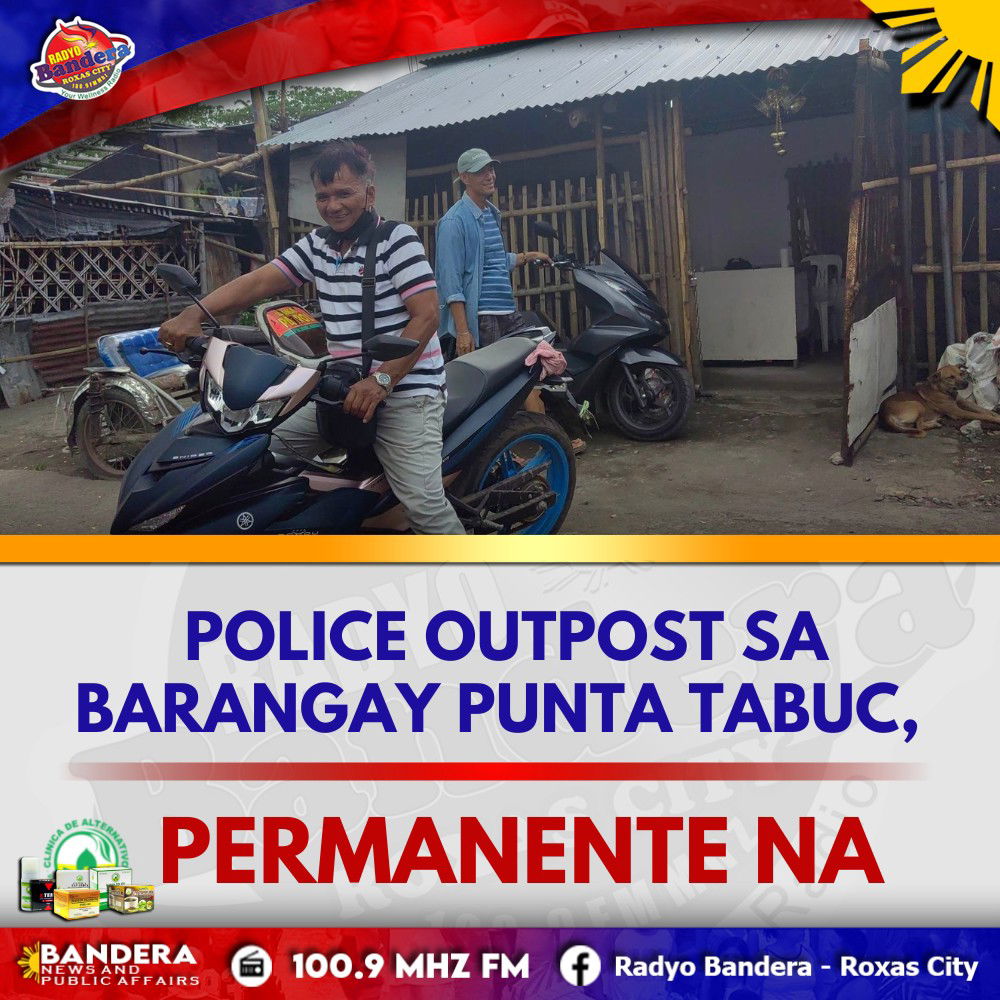 POLICE OUTPOST SA BARANGAY PUNTA TABUC, PERMANENTE NA