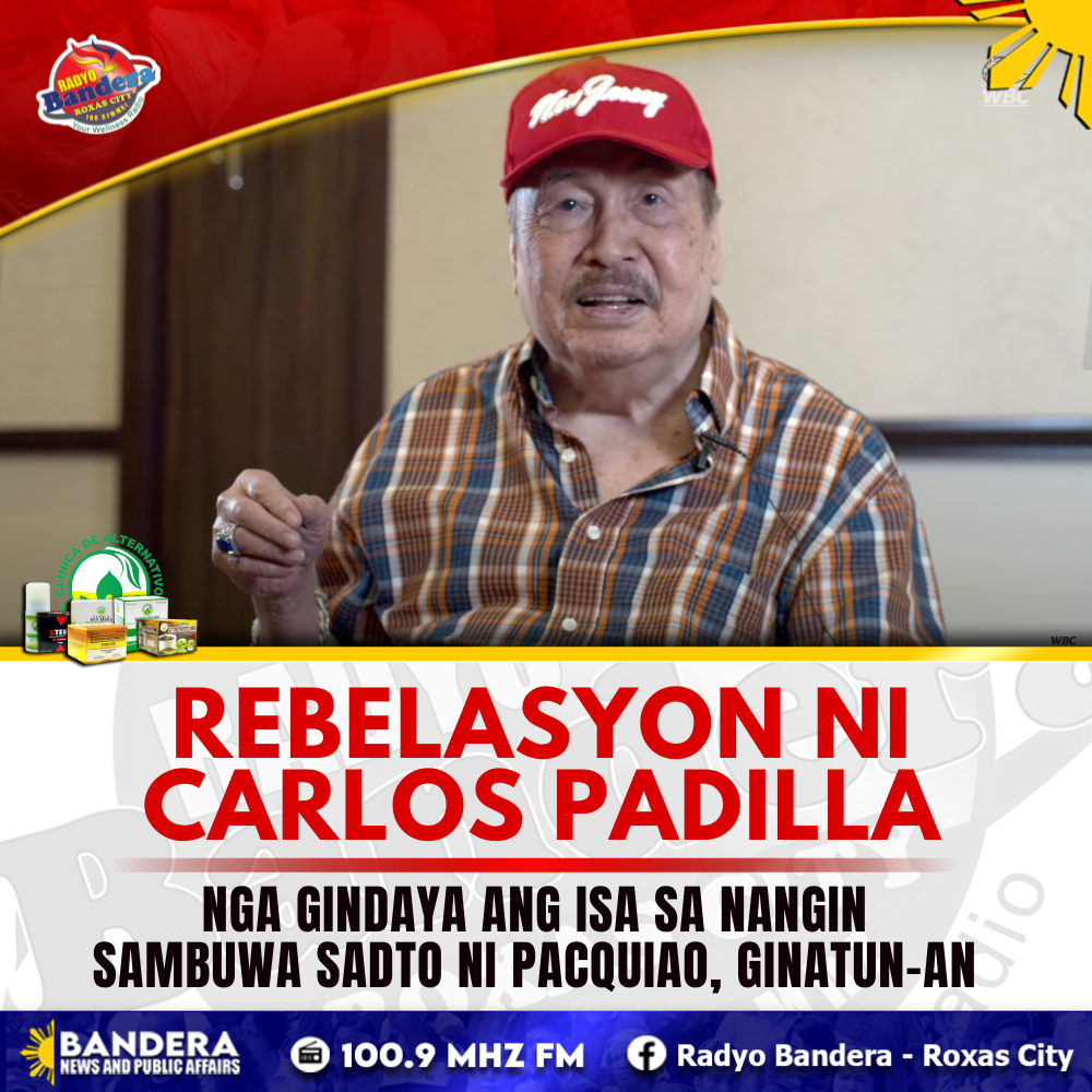 SPORTS | REBELASYON NI VETERAN REFEREE CARLOS PADILLA NGA GINDAYA ANG ISA SA NANGIN SAMBUWA SADTO NI PACQUIAO, GINATUN-AN