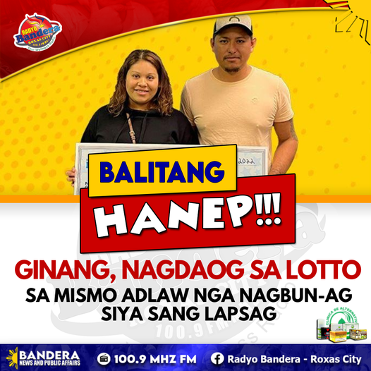 GINANG, NAGDAOG SA LOTTO SA MISMO ADLAW NGA NAGBUN-AG SIYA SANG LAPSAG