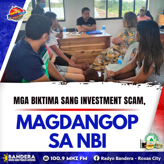 MGA BIKTIMA SANG INVESTMENT SCAM, MAGDANGOP SA NBI