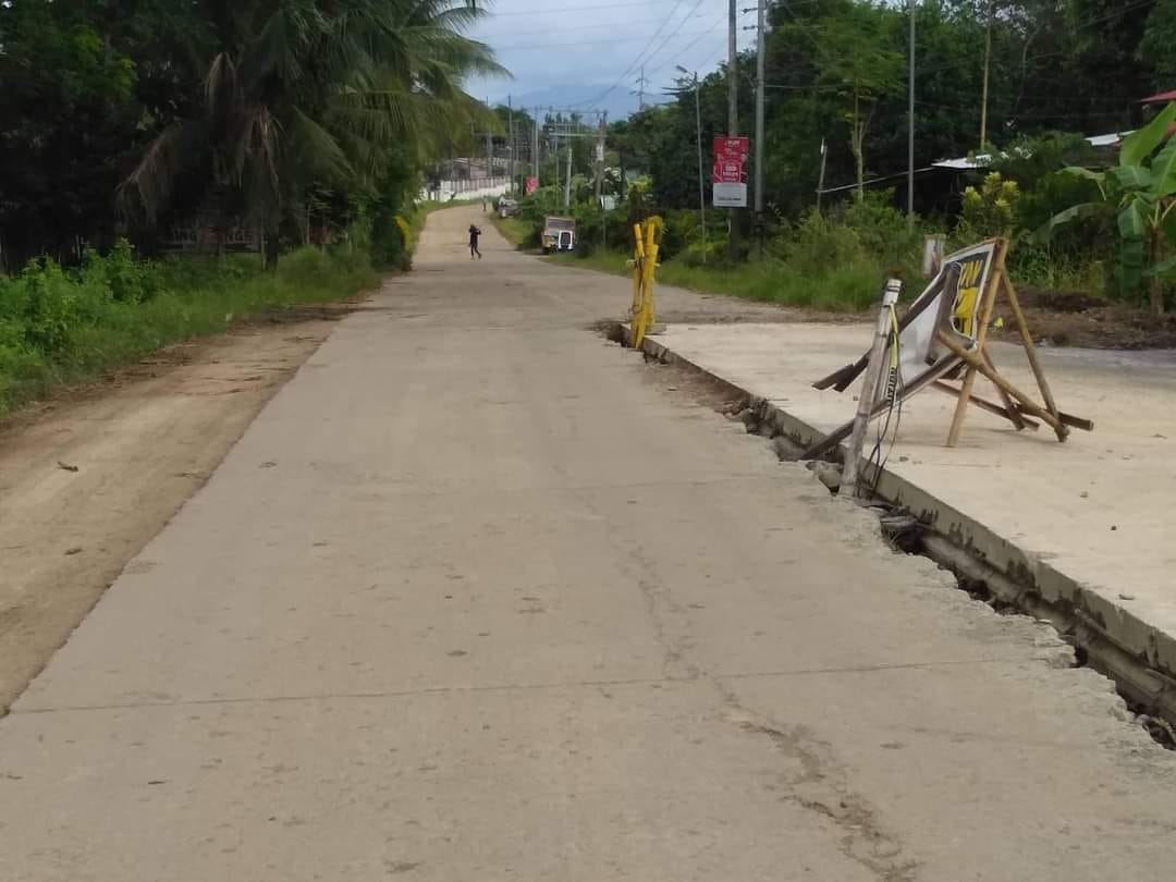 NAPABAY-AN NGA PROYEKTO SANG DPWH SA TIMPAS, PANITAN, GINAREKLAMO