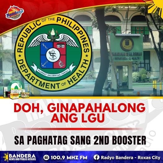 NATIONAL | DOH, GINAPAHALONG ANG LGU SA PAGHATAG SANG 2ND BOOSTER