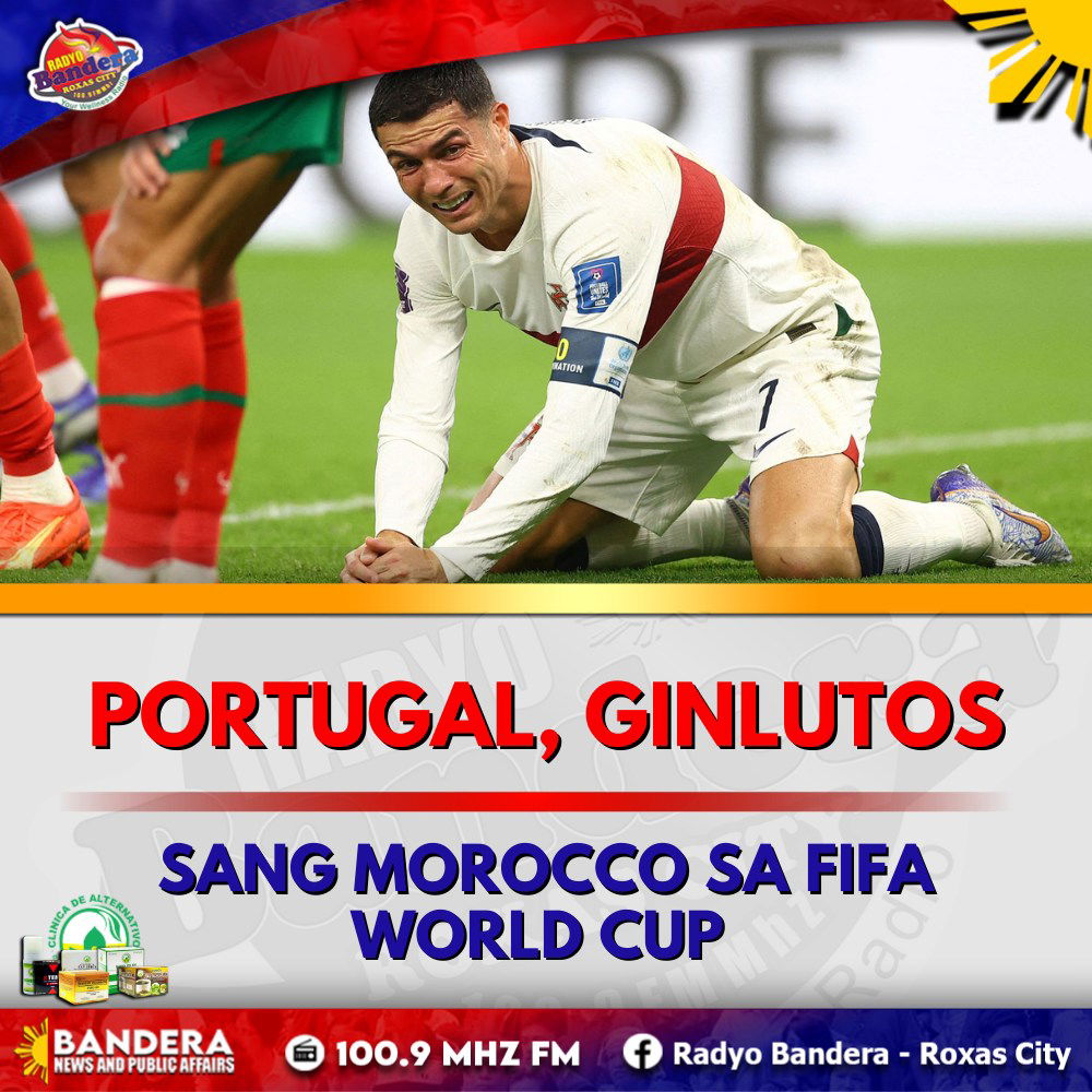 SPORTS | PORTUGAL, GINLUTOS SANG MOROCCO SA FIFA WORLD CUP