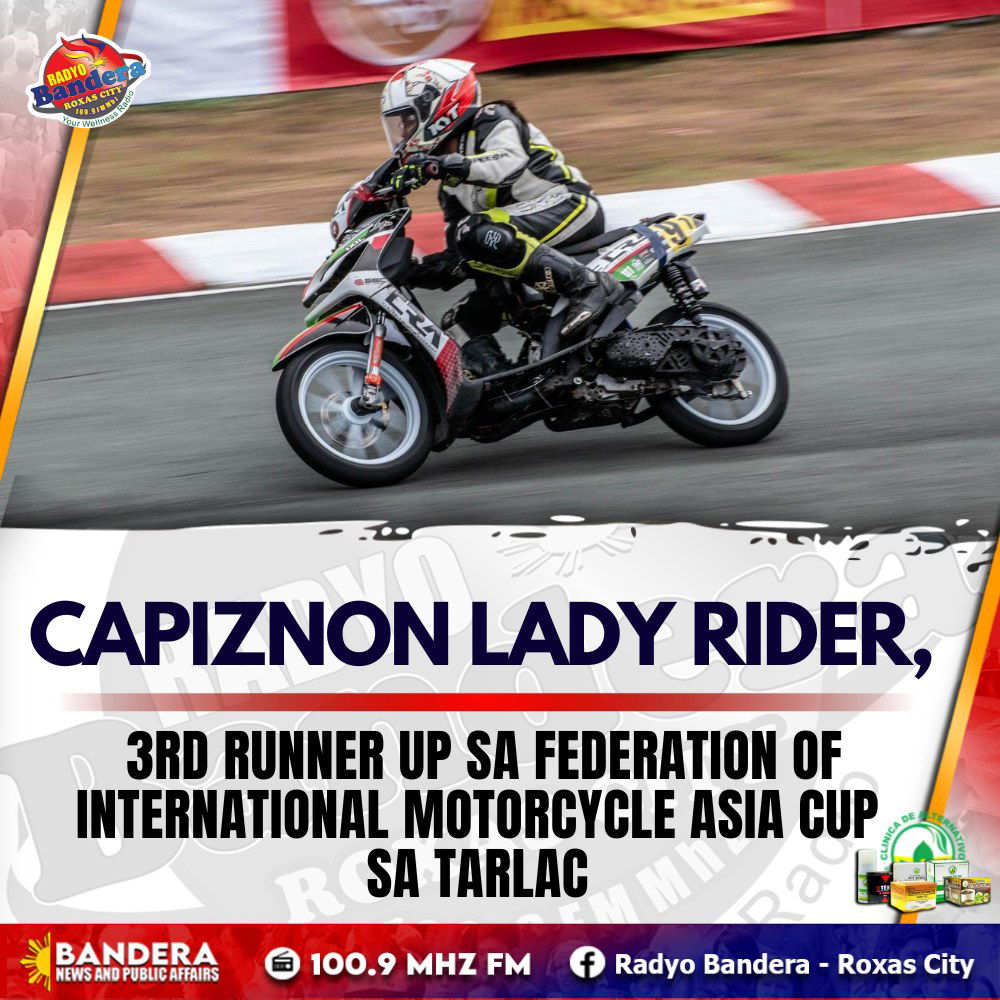 CAPIZNON LADY RIDER, 3RD RUNNER UP SA FEDERATION OF INTERNATIONAL MOTORCYCLE ASIA CUP SA TARLAC