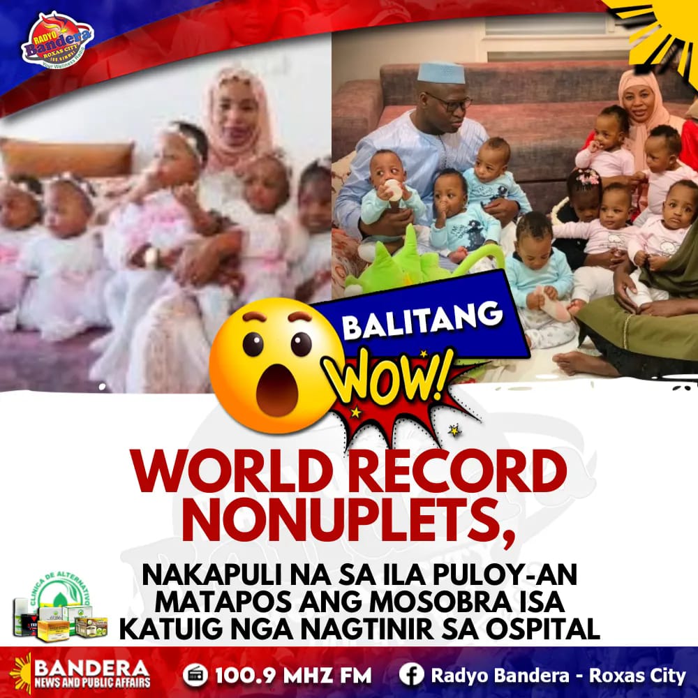 BALITANG WOW | WORLD RECORD NONUPLETS, NAKAPULI NA SA ILA PULOY-AN MATAPOS ANG MOSOBRA ISA KATUIG NGA NAGTINIR SA OSPITAL