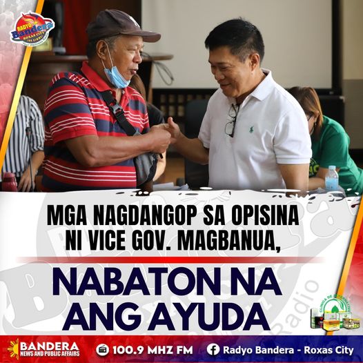 MGA NAGDANGOP SA OPISINA NI VICE GOV. MAGBANUA, NABATON NA ANG AYUDA