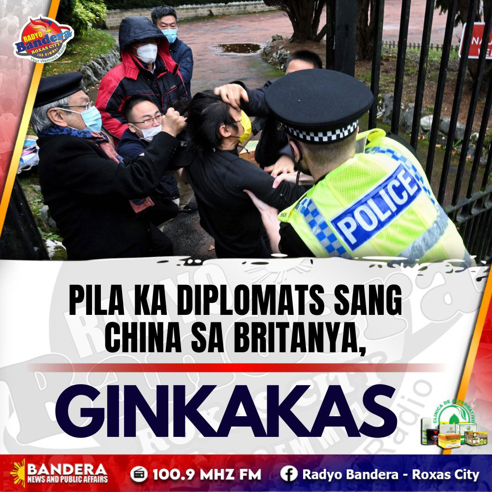 PILA KA DIPLOMATS SANG CHINA SA BRITANYA, GINKAKAS