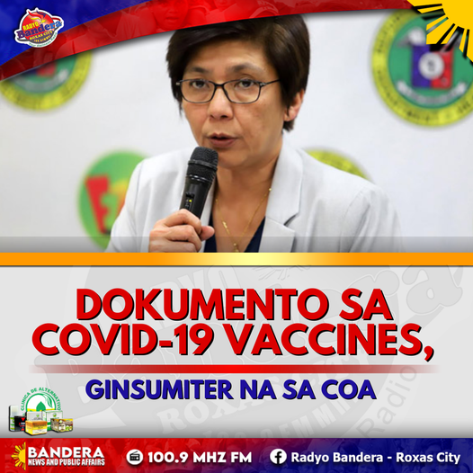 NATIONAL | DOKUMENTO SA COVID-19 VACCINES, GINSUMITER NA SA COA