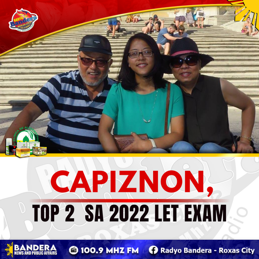 LOKAL | CAPIZNON, TOP 2 SA 2022 LET EXAM