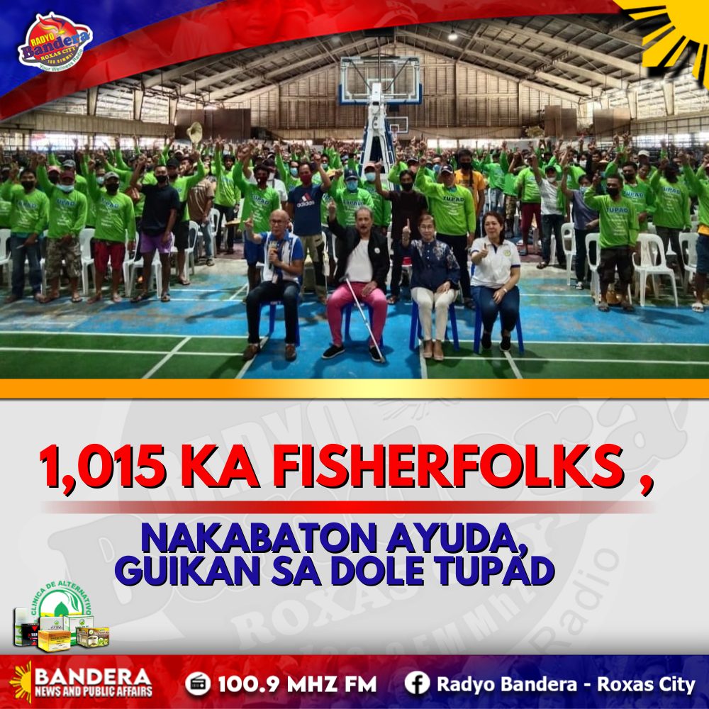 LOKAL | 1,015 KA FISHERFOLKS ,NAKABATON AYUDA,GUIKAN SA DOLE TUPAD