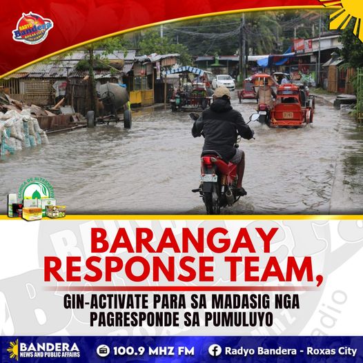 LOKAL | BARANGAY RESPONSE TEAM, GIN-ACTIVATE PARA SA MADASIG NGA PAGRESPONDE SA PUMULUYO