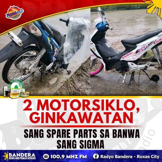 2 MOTORSIKLO, GINKAWATAN SANG SPARE PARTS SA BANWA SANG SIGMA