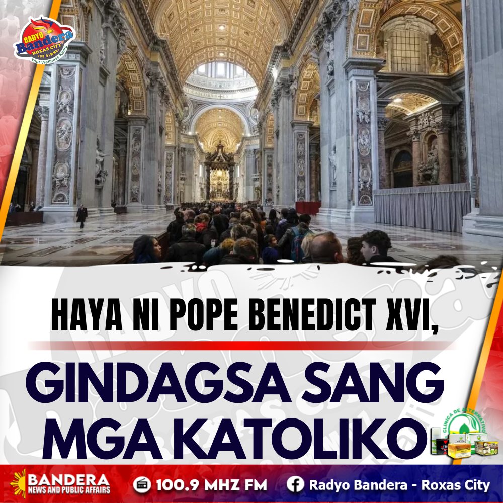 INTERNATIONAL | HAYA NI POPE BENEDICT XVI, GINDAGSA SANG MGA KATOLIKO