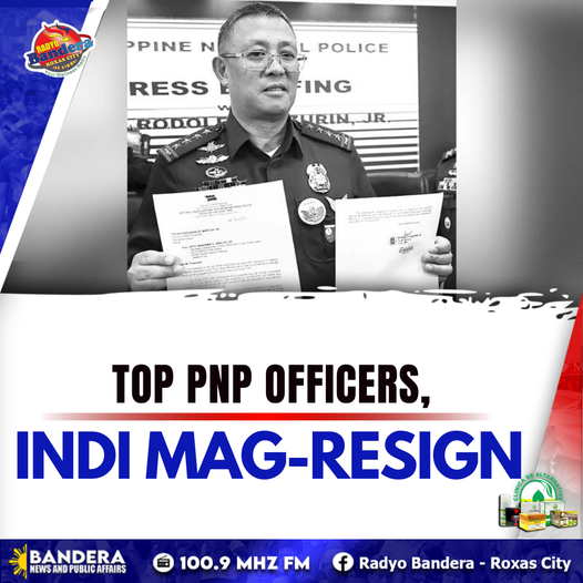 NATIONAL | TOP PNP OFFICERS, INDI MAGRESIGN