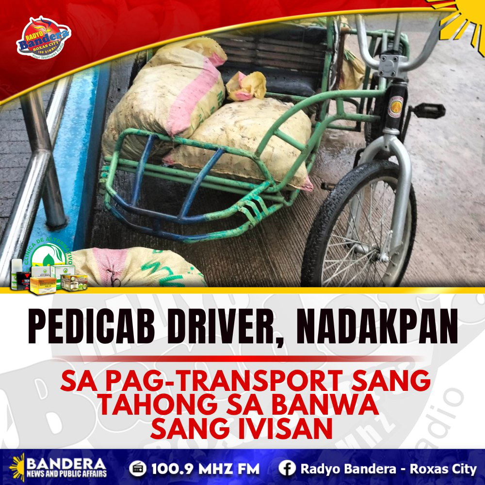 PEDICAB DRIVER, NADAKPAN SA PAG-TRANSPORT SANG TAHONG APISAR GINADUMILIAN BANGUD SA PAMAHOG SANG RED TIDE