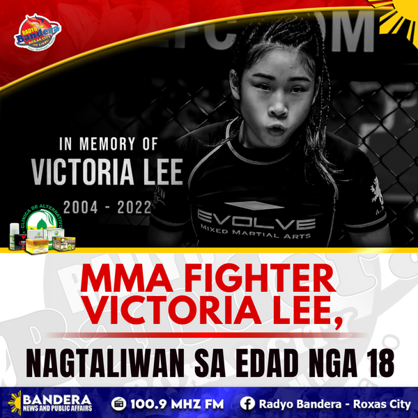 MMA FIGHTER VICTORIA LEE, NAGTALIWAN SA EDAD NGA 18