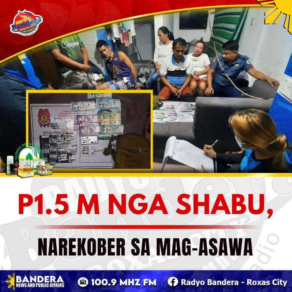 NATIONAL | P1.5 M NGA SHABU, NAREKOBER SA MAG-ASAWA