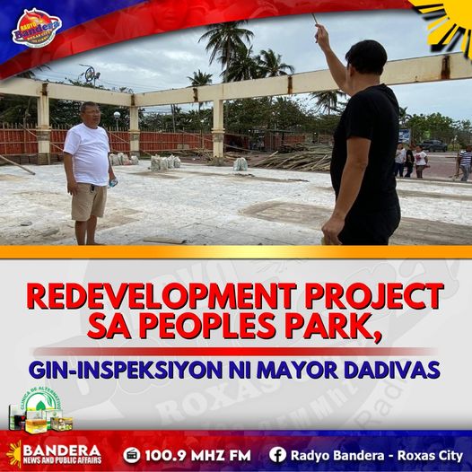 LOKAL | REDEVELOPMENT PROJECT SA PEOPLES PARK, GIN-INSPEKSIYON NI MAYOR DADIVAS