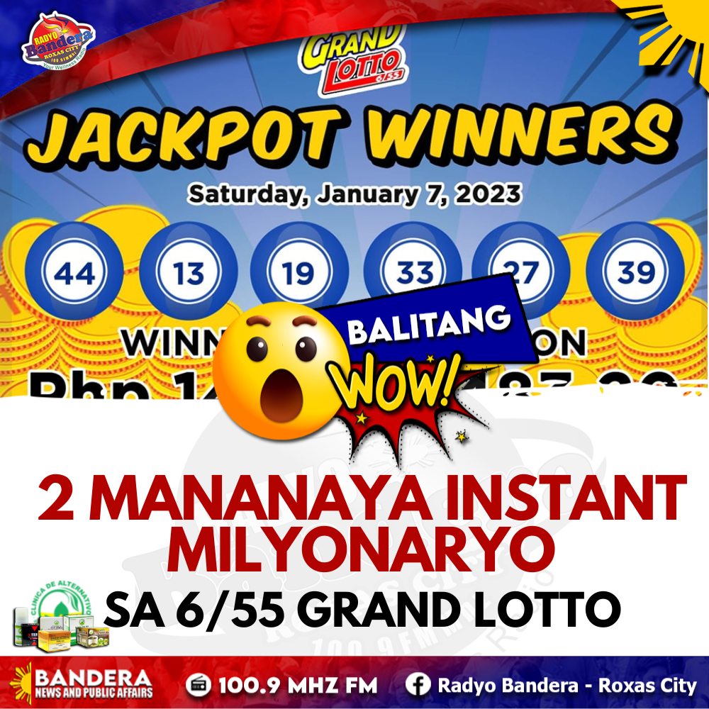 BALITANG WOW | 2 MANANAYA INSTANT MILYONARYO SA 6/55 GRAND LOTTO