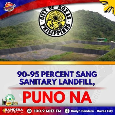 LOKAL | 90-95 PERCENT SANG SANITARY LANDFILL, PUNO NA